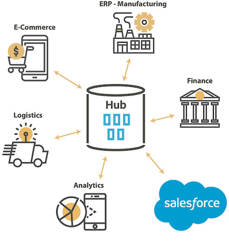 Customer Data Hub Salesforce CRM integration